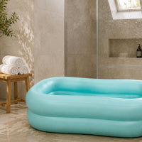 Anti Bath Tub PVC Medical Inflatable Tub Easy to Clean for Home Care