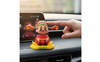 Shaking Head Car Doll Kawaii Design Cute Car Dashboard Figure Adorable Design