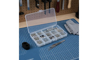 254 Pieces Guitar Screw Kit Multiple Sizes Guitar Strap Button and Screw Set High Hardness for Luthiers, Guitarists