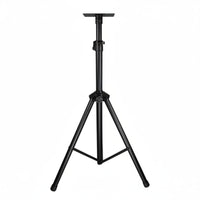 6 Pieces Sturdy Steel Tripod Speaker Stand Foldable Adjustable Speaker Stand High Weight Capacity Audio Gear for Stage, Karaoke