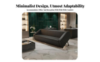 Modern Design 3-Seater Sofa and Table Combo Minimalist and design Reception Seating Streamlined visual appeal Lounge Set adaptable set for Interior Designers, Business Owners, Office Managers, Waiting Area, Studio, Public Space, Library