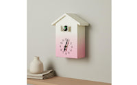 Cuckoo Wall Timepiece Nordic Design Bird House Timepiece Easy Setup