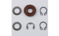 6 Pieces Shaft Seal Kit with Washers Compatible Snap Fastener Hardware for Appliance Servicing