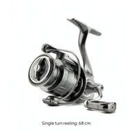 Rotating Reel with Shallow Spool Waterproof Carbon Fiber Fishing Reel Lightweight for Anglers