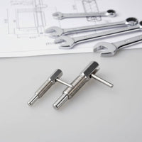 Precision Machined L-Handle Indexing Plunger High-Grade Material L-Shaped Knob Plunger Threaded Body Stop Stop Long-Lasting Construction for Machinery, Fixtures, Jigs