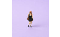 Hand-Painted Female Figure Figurine Realistic Hand Painted Miniature Woman Detailed Collectible Figure for Desk Decor