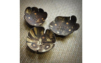 3 Pieces Coconut Shell Soap Dish Eco-Friendly Handmade Soap Tray Bathroom Accessory Decorative for Washroom