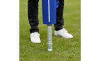 Detachable Golf Ball Retriever with Removable Tube Handheld Golf Ball Retriever with Zipper Portable Shag Bag Aluminum for Golfers, Coaches, Practice Range