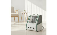 Pet Carrier with Mesh Window Structured Dog Backpack Comfortable Cat Backpack for 	 Pets Care Visits Visits