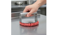 Burger Press Stainless Steel Hamburger Press Patty Maker Easy to Clean Patty Maker for Home Cooks, Kitchen, Barbecue, Meal Prep