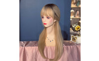 Mannequin Head with Shoulders Realistic Female Mannequin Head Smooth for Photography Studios