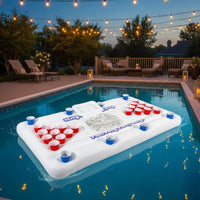 Inflatable Cup-Hole Raft Eco-Friendly PVC Cup-Hole Flotation Device Lightweight
