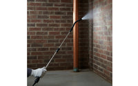 Telescopic Spray Wand Metal Tube Adjustable Nozzle Wand for Walls