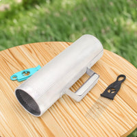 Metal Guiro with Hollow Percussion Metal Guiro for Beginners, Music Teachers, Classroom