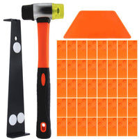 Wood Flooring Installation Tool Kit with Rubber Mallet and Pry Bar