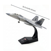 F-22 Falcon Model Stealth Die-Cast Aircraft Replica Long-Lasting for Collectors