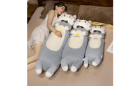 Long Animal Soft Pillow Huggable Stuffed Animal Body Pillow Removable and Washable Hugging Rest Cushion for Women, Side Sleepers