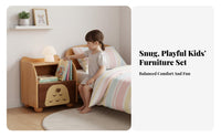 Multi-Tier Storage Stand Child-Safe Rounded Corners kids' Furniture for Children