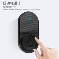 Smart Wireless Doorbell Waterproof Indoor Outdoor with 32 Ring Tones US Plug