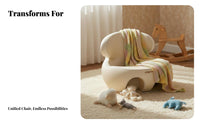 Inflatable avian Trainer Anti-Fall Design Infant Floor Seat for Infants