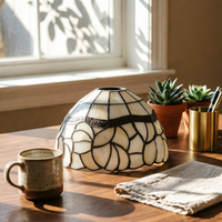 Tiffany Style Lamp Shade Flared Lighting Accessory Decorative