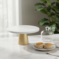 Afternoon Tea Stand Two-Tone Design Tiered Dessert Display Photo Ready for Party