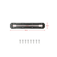 Multi-Functional Track Mount Tie down Eyelet Marine Grade Rail Mount Anchor Point Wide Compatibility for Kayakers