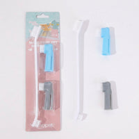 Dog Toothbrush and Cat Toothbrush Set for Fresh Breath, Double Ended Tooth Brush with Soft Bristles, 3 Pack Finger Tool for Plaque Removal