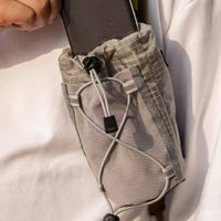 Backpack Strap Pouch Tear-Resistant Backpack Shoulder Strap Pouch Rapid-Attach Pack for Backpackers, Hikers, Backpacking, Hiking, Travel