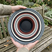 Plant Saucers 200 Pack, Resin Drip Tray and Plant Trays for Outdoor Plants, Simple Style Plant Pot Saucer for Garden Plant Balcony Garden