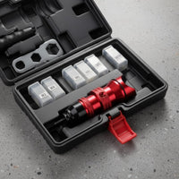 Electric Rivet Nut Adapter Kit Various Sizes M3-10mm Cordless Drill Rivet Nut Adapter Ergonomic Handle for Garage