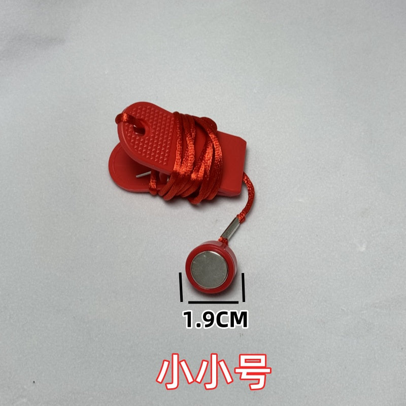 跑步机安全锁磁铁通用安全停止开关圆形吸铁石锁跑步机配件 --