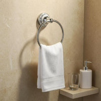 2 Pieces Ceramic Towel Holder Long-Lasting Decorative Robe Hook Space Saving