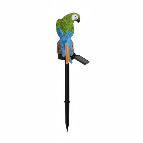 Resin Parrot Lawn Lamp Wireless Outdoor Lighting Waterproof for Bird Lovers