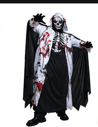 Halloween Adult Child Horror Role-Playing Stage COS Costume Broken Soul Clown Cosplay Costume