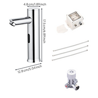 Motion sensor faucet, hot/cold, easy install