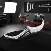 Front Mudguard Tip Accent Streamlined Motorcycle Mudguard Tip Trim Curved