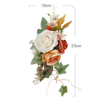 Wedding Shoulder Corsage Clip on Floral Accessory Easy to Reshape for Banquet