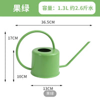 亚马逊热销轻奢创意洒壶园林植物复古不锈钢淋花浇水壶