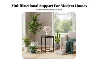 Stable Structure Metal Plant Stand Strong Load-Bearing Metal Flower Pot Stand Heavy Duty Wrought Iron Display Rack Rust-Resistant for Homeowners, Apartment Dwellers, Interior Decorators, Living Room, Balcony, Bedroom, Entryway