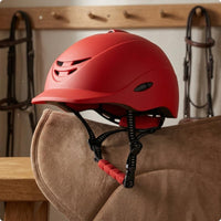 Equestrian Helmet Padded Chin Guard Horse Riding Helmet Molded Exterior