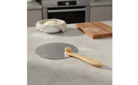 Folding Pizza Paddle Heat-Resistant Wood Handle Pizza Peel Dishwasher Cooking Tool