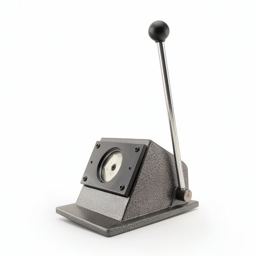 Disc Circle Cutter with Lever Hand-Operated Disc Cutter Manual Paper Punch Tool for Crafters, Hobbyists, Print Shops, Studios