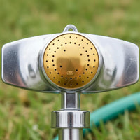 360 Degree Sprinkler Head Alloy Material Garden Watering Nozzle for Lawn, Yard
