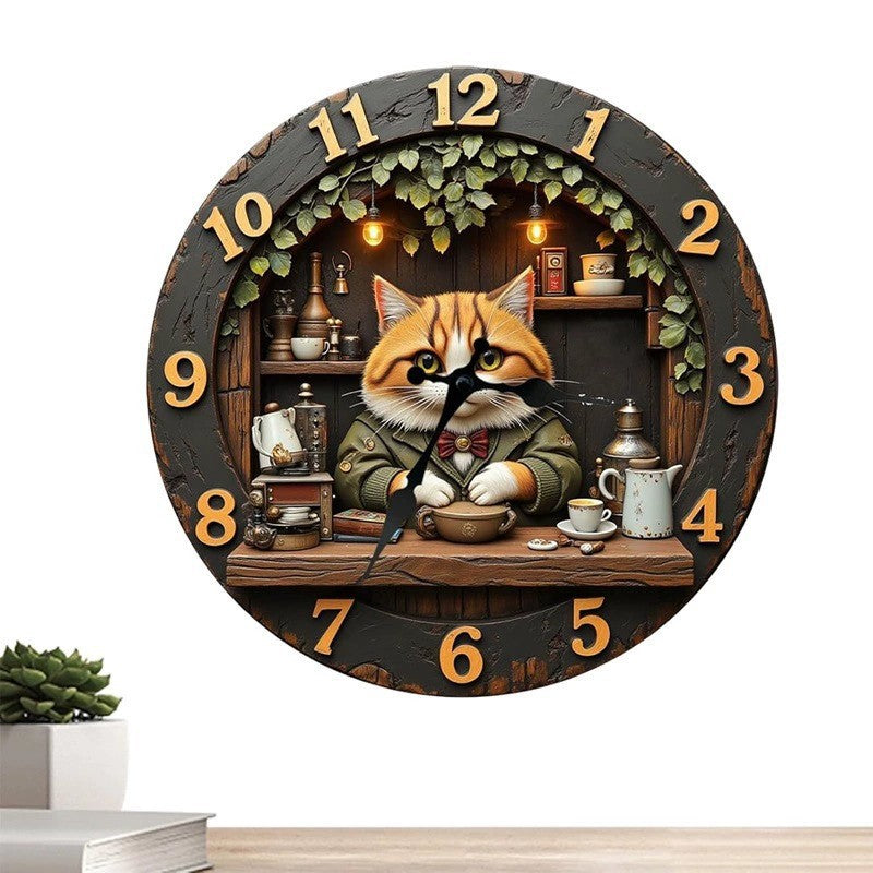 Cat Clock a