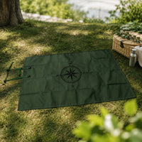 Waterproof Picnic Blanket Portable Foldable Picnic Mat Outdoor Mat with Handle for Families,  , Camping, Beach, Park