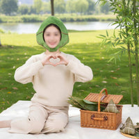 Zongzi Head Hat Photo Prop Headwear for Party