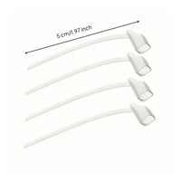 4 Pieces Ear Hook with Tubing Skin-Friendly Hook Secure
