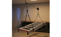 Roof-Mounted Pulley Hanger Thick Hooks Overhead Storage Lift Heavy Duty