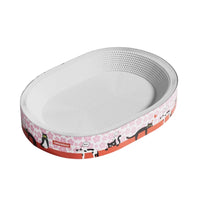 Oval Cat Scratcher Lounge Thick Pet Supply Ready to Use for Kittens